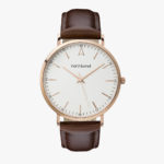 sail watch brown rose gold 40mm