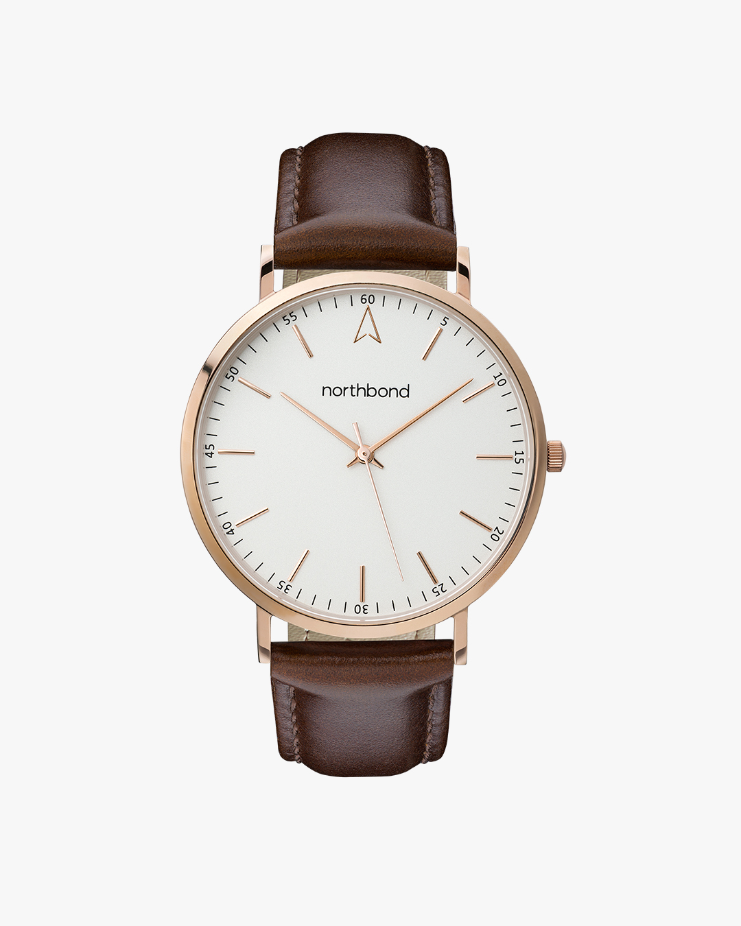 sail watch brown rose gold 40mm