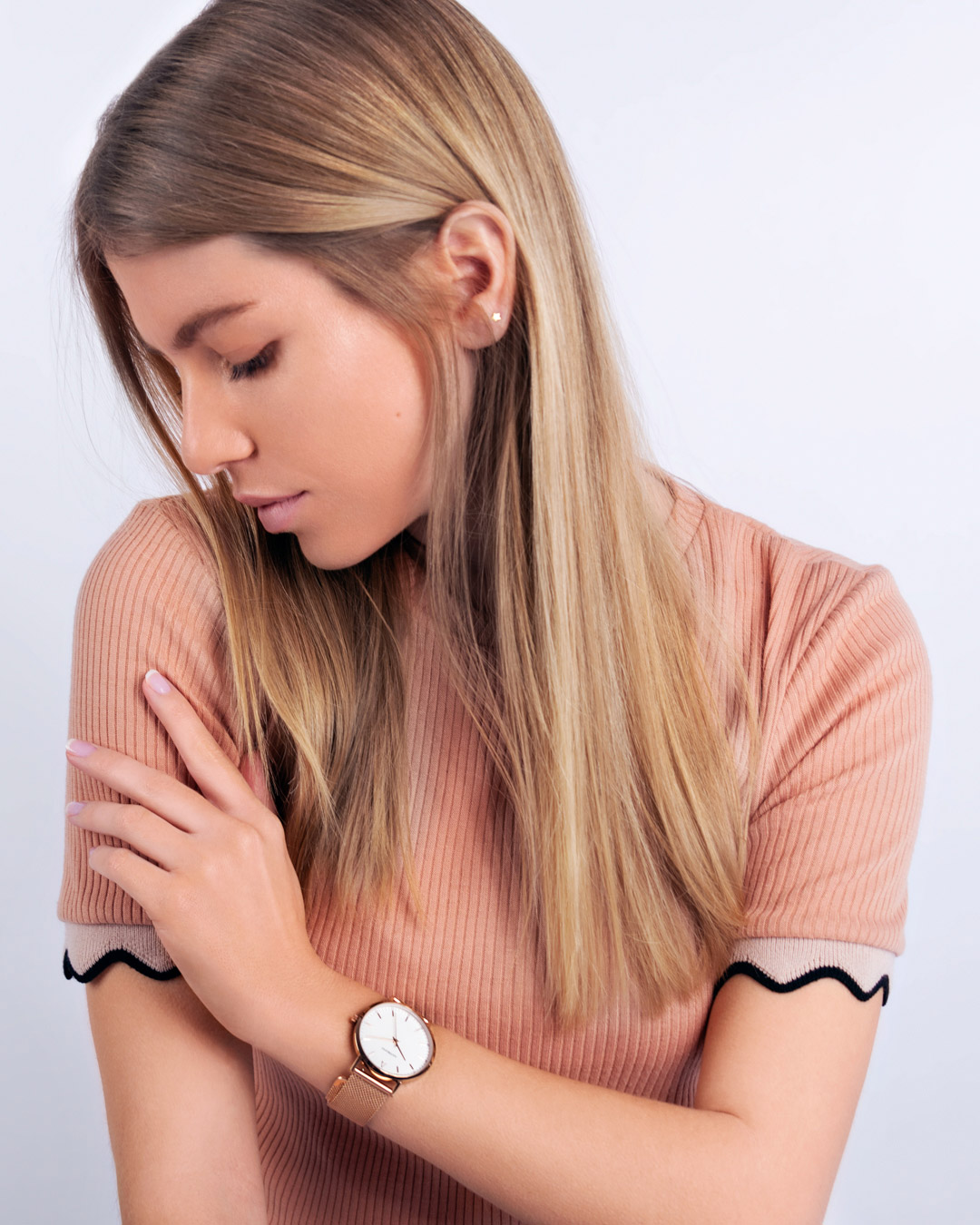 lace watch - fashion model